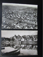 CP 19 Corrèze  ARGENTAT - Lot De 2 Cartes Postales - En Avion Au Dessus De... Argentat Vue Générale - Les Quais Le Port - Argentat