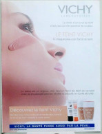 Publicité Papier  VICHY SOINS PEAU Décembre 2006 TS - Advertising