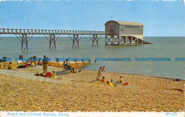 R064213 Beach And Lifeboat Station. Selsey. Valentine. Valchrome. 1966 - World