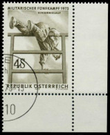 ÖSTERREICH 1973 Nr 1418 Gestempelt ECKE-URE X80255A - Used Stamps