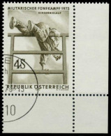 ÖSTERREICH 1973 Nr 1418 Gestempelt ECKE-URE X80255A - Oblitérés