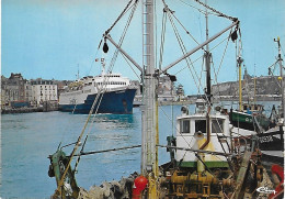 (76). SM. Dieppe. 387 Le Port Depart Du Villandry Ferry - Dieppe