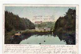 39002308 - Gruss Aus Waltershausen I. Thuer. Schloss Tenneberg Gelaufen 1903. Gute Erhaltung. - Altri & Non Classificati
