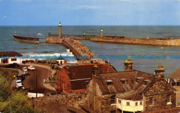 R064795 Harbour Entrance. Whitby - World