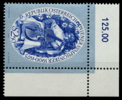 ÖSTERREICH 1975 Nr 1496 Postfrisch ECKE-ORE X805512 - Nuevos