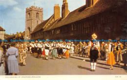 R064821 Folk Dancing At Stratford Upon Avon. Jarrold. RP - World