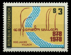 ÖSTERREICH 1978 Nr 1582 Postfrisch X80979E - Unused Stamps