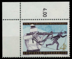 ÖSTERREICH 1978 Nr 1568 Postfrisch ECKE-ULI X8097E6 - Nuovi