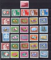 Timbres SUISSE Petite Collection Pro Patria 1945 - 1961, MNH, Neuf **; Lot 60002 - Nuevos