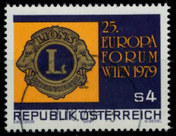 ÖSTERREICH 1979 Nr 1624 Zentrisch Gestempelt X80D976 - Used Stamps