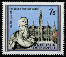 ÖSTERREICH 1991 Nr 2016 Postfrisch S0051AA - Unused Stamps