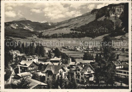 11626888 Flims Waldhaus Panorama Gegen Segnespass Glarner Alpen Flims Waldhaus - Andere & Zonder Classificatie