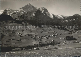 11626821 Wildhaus SG Panorama Mit Saentis Und Schafberg Appenzeller Alpen Wildha - Other & Unclassified