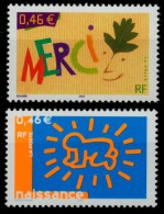 FRANKREICH 2003 Nr 3679-3680 Postfrisch S01B546 - Unused Stamps