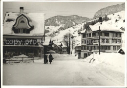 11626808 Unterwasser Toggenburg Dorfpartie Konsumladen Gasthof Traube Unterwasse - Autres & Non Classés