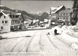 11626774 Wildhaus SG Dorfpartie Hotel Hirschen Blick Gegen Gulmen Und Mattstock  - Altri & Non Classificati