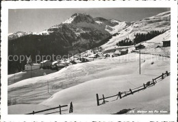 11626763 Mathon Gesamtansicht Mit Piz Vizan Winterimpressionen Mathon - Other & Unclassified