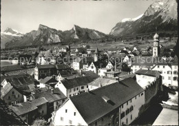 11626751 Maienfeld Blick Gegen Alvier Flaescherberg St. Luzisteig Guschadoerfli  - Autres & Non Classés