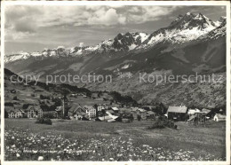 11626694 Meierhof Surselva Gesamtansicht Mit Brigelserhoerner  - Sonstige & Ohne Zuordnung