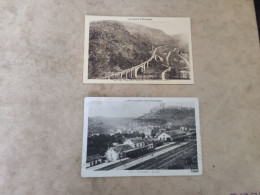 CPA Du Cantal Ligne De Chemin De Fer Auvergne - Montargis