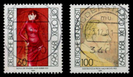 BRD 1991 Nr 1572-1573 Zentrisch Gestempelt X847B82 - Used Stamps