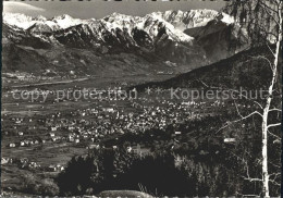 11626666 Grabs SG Blick Vom Zollhaus Gamserberg Auf Buchs Vaduz Und Raetikonkett - Otros & Sin Clasificación