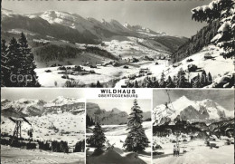 11626610 Wildhaus SG Panorama Wintersportplatz Skilift Churfirsten Appenzeller A - Otros & Sin Clasificación