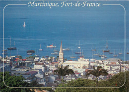 FORT DE FRANCE VUE VILLE PORT (scan Recto-verso) Ref 1020 - Fort De France