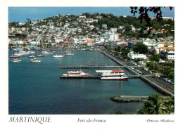 FORT DE FRANCE LE FRONT DE MER (scan Recto-verso) Ref 1020 - Fort De France