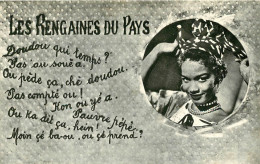 972 MARTINIQUE LES RENGAINES DU PAYS  Chanson Creole  (scan Recto-verso) Ref 1006 - Fort De France