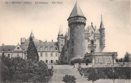 BUSSET Le Chateau  (scan Recto-verso) Ref 1004 - Montlucon