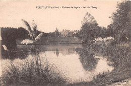 LURCY-LEVY. - Chateau De Beguin Vue De L'étang (scan Recto-verso) Ref 1004 - Montlucon