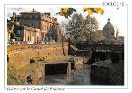 31..TOULOUSE - ECLUSE SUR LE CANAL DE BRIENNE  (scan Recto-verso) Ref 1005 - Toulouse