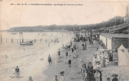 FOURAS Les BAINS - La Plage A L'heure Du Bain Animée   (scan Recto-verso) Ref 1000 - Fouras-les-Bains