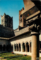 ELNE, Le Cloître Et Les Clochers De La Cathédrale Ste-Eulalie (scan Recto-verso) Ref 1044 - Roussillon