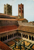 ELNE, Le Cloître Et Les Deux Clochers De La Cathédrale Ste-Eulalie (scan Recto-verso) Ref 1044 - Banyuls Sur Mer