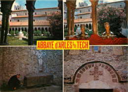 PERPIGNAN, Souvenir De L'Abbaye D'Arles Sur Tech (scan Recto-verso) Ref 1043 - Perpignan