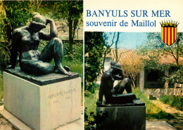 BANYULS-sur-MER, Souvenirs De Maillol (scan Recto-verso) Ref 1042 - Banyuls Sur Mer