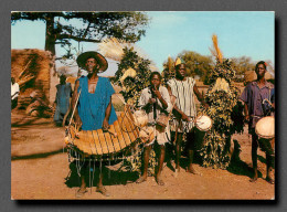 DAKAR  Folklore Africain : Musiciens Et Danseurs (scan Recto-verso) Ref 1037 - Elfenbeinküste