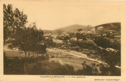 VAISON LA ROMAINE VUE GENERALE  (scan Recto-verso) Ref 1033 - Vaison La Romaine