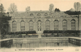 MEUDON -BELLEVUE - - L'orangerie Du Château  (scan Recto-verso) Ref 1031 - Meudon