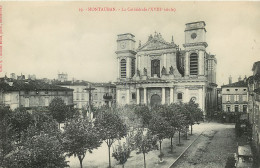 Montauban, La Cathédrale (scan Recto-verso) Ref 1025 - Montauban