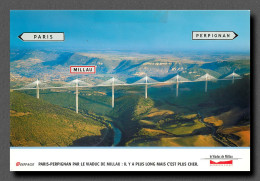 MILLAU Le Viaduc  (scan Recto-verso) Ref 1067 - Millau