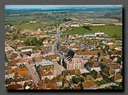 CHAOURCE  Vue Generale Aerienne  (scan Recto-verso) Ref 1065 - Chaource