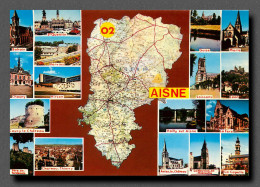 Carte De L'aisne  (scan Recto-verso) Ref 1062 - Vervins