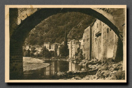 LAVOUTE CHILHAC SOUS L ARCHE DU PONT (scan Recto-verso) Ref 1060 - Autres & Non Classés