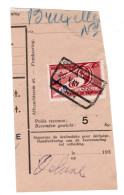 Fragment Bulletin D'expedition, Obliterations Centrale Nettes, COMBLAIN LA TOUR 1 - Used