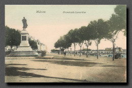 MACON Promenade Lamartine  (scan Recto-verso) Ref 1056 - Macon