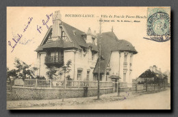 BOURBON LANCY Villa Du Pont De Pierre Blanche  (scan Recto-verso) Ref 1056 - Andere & Zonder Classificatie