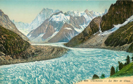 CHAMONIX La Mer De Glace (scan Recto-verso) Ref 1054 - Chamonix-Mont-Blanc